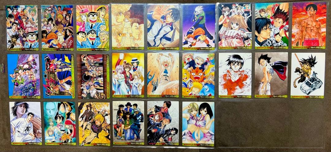 ジャンプフェスタ　2001年、2002年、2003年トレカセット　おまけつき