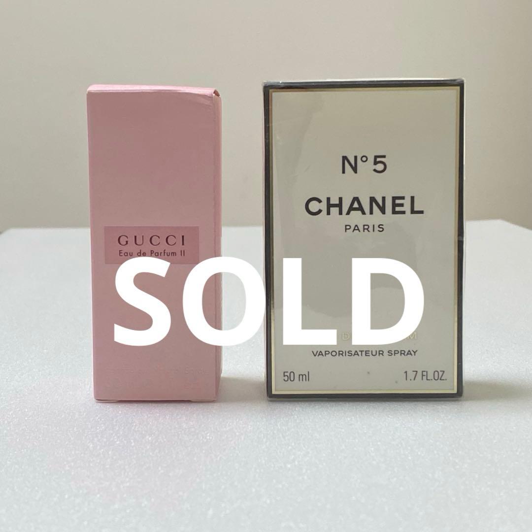 【売約済】シャネルN0.5&グッチオードパルファム２