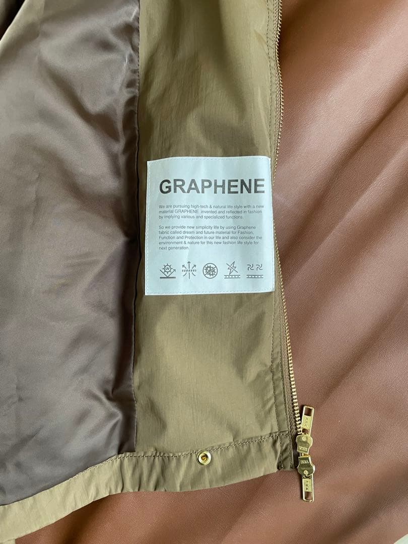 ドゥーズイエムクラス【LIBERADD/リベラド】 フーディーブルゾン キャメル