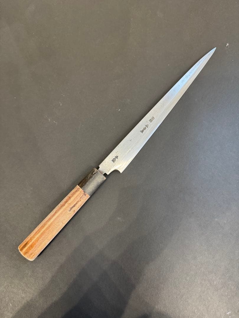 津軽　よし久　本焼　柳刃包丁　25cmほど