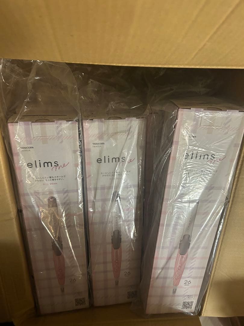 TESCOM elims me 26mmカールアイロン　10本セット！