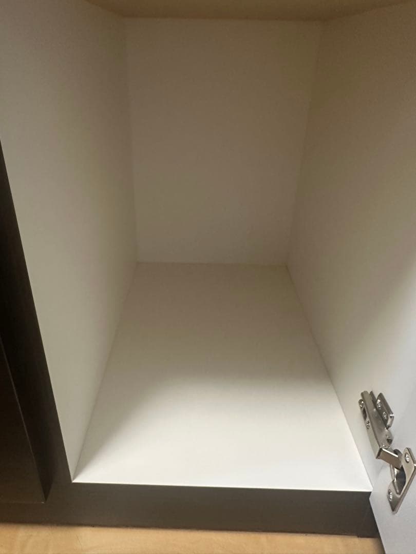 ニトリ　食器棚 ガラス扉付き【送料込み】