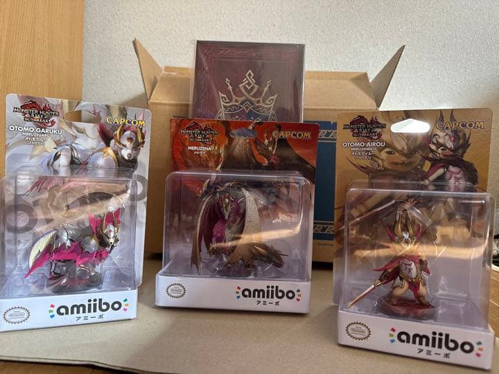 モンスタハンター　サンブレイ　amiibo +ジオラマステージ