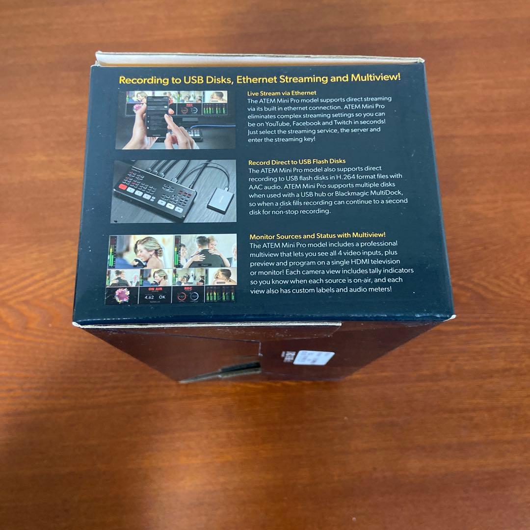 ATEM Mini Pro ビデオスイッチャー