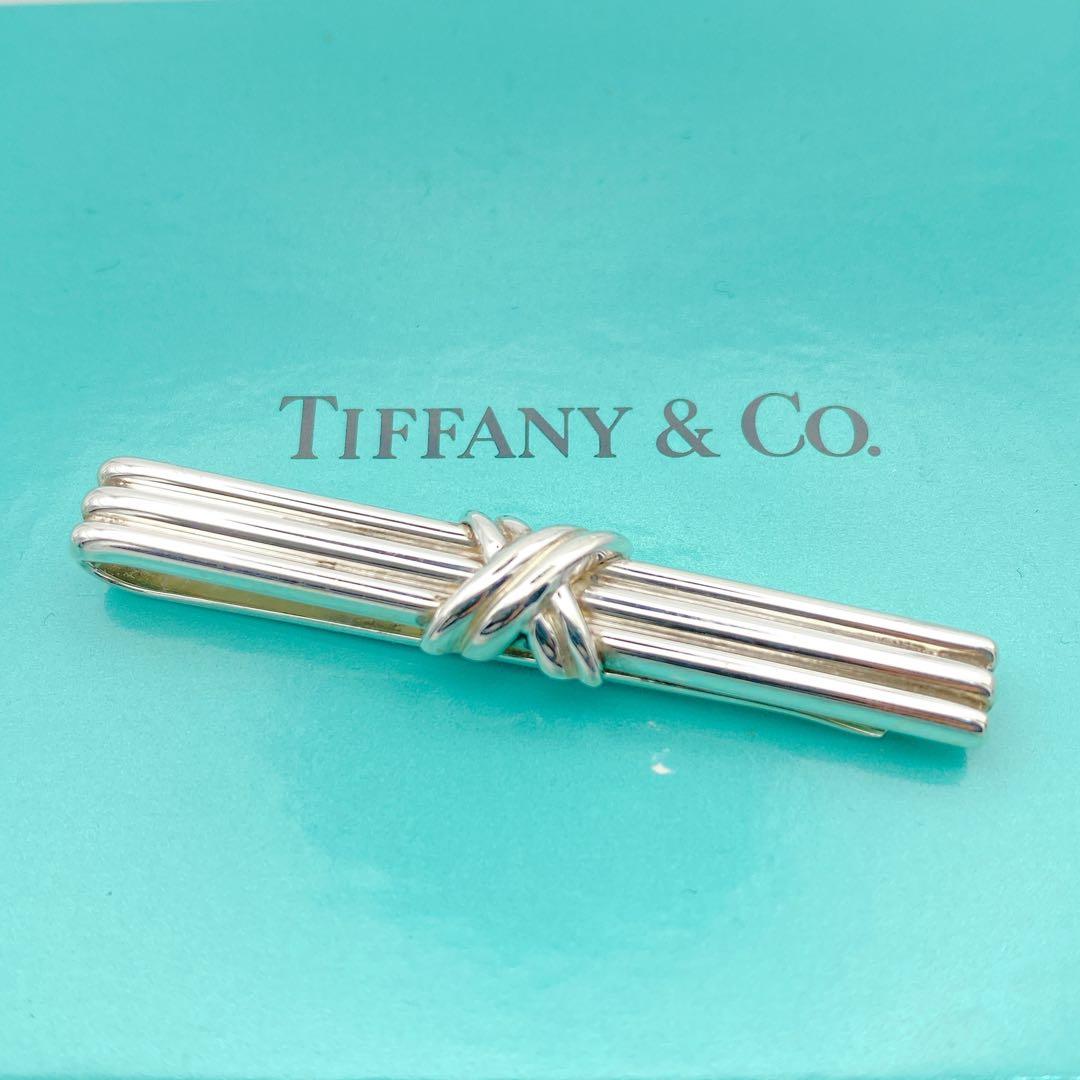 Tiffany&Co. ティファニー シグネチャー ネクタイピン 925刻印