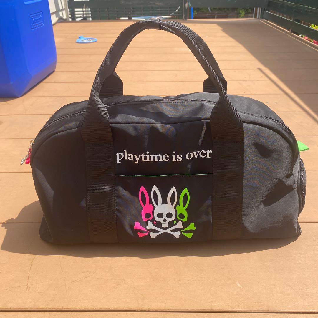 サイコバニー シューズケースイン ボストンバッグ　 ゴルフバッグ