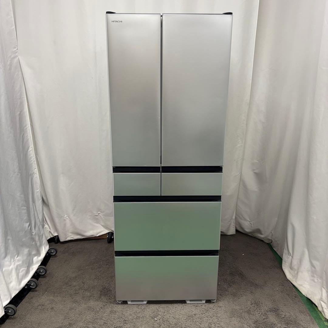 906❤️冷蔵庫　日立　500-600ℓ　大型　フレンチドア　綺麗　安い　設置無料