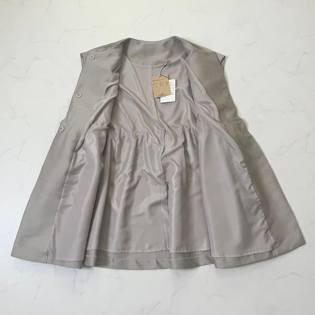 新品タグ付き　ビアズリー　ペプラムギャザージレ