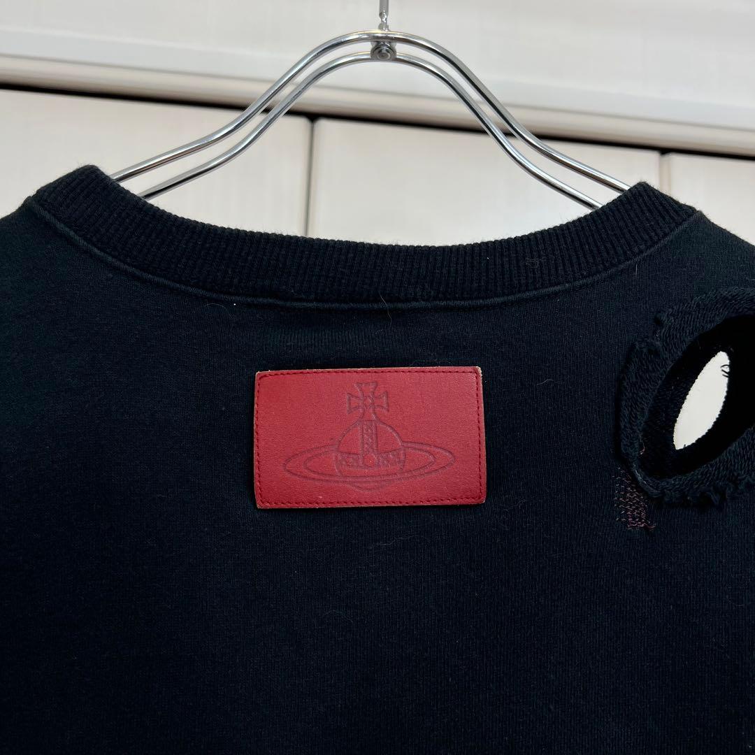 VIVIENNE WESTWOOD アナーキー ダメージ加工 スウェットトップス