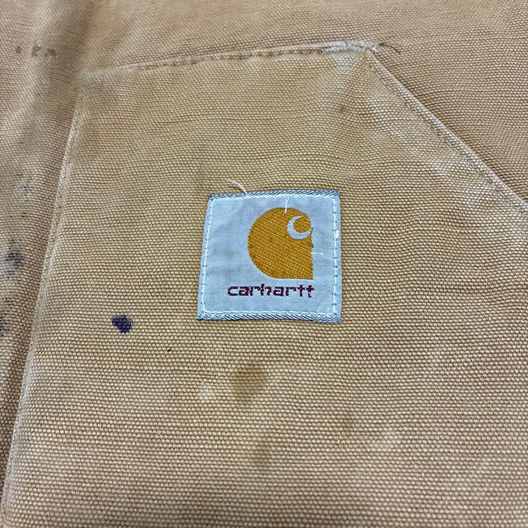 Carhartt 90s 星タグ　USA製 XLTALL ダックベスト　希少