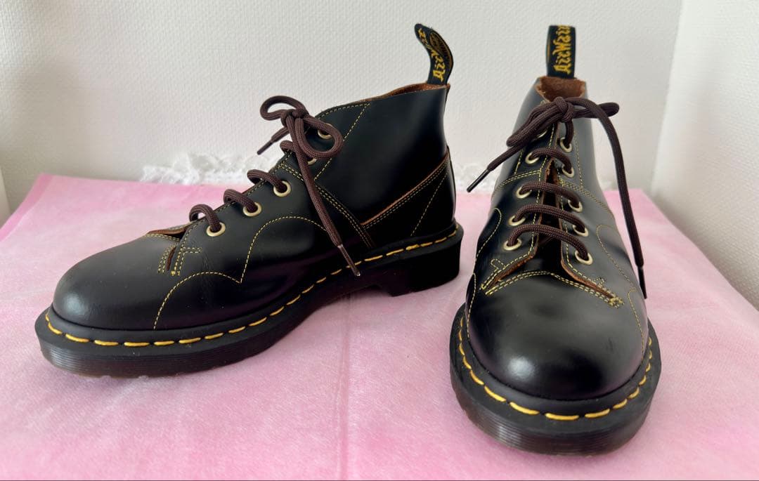 Dr.Martens ドクターマーチン　CHURモンキーブーツ　ブラック