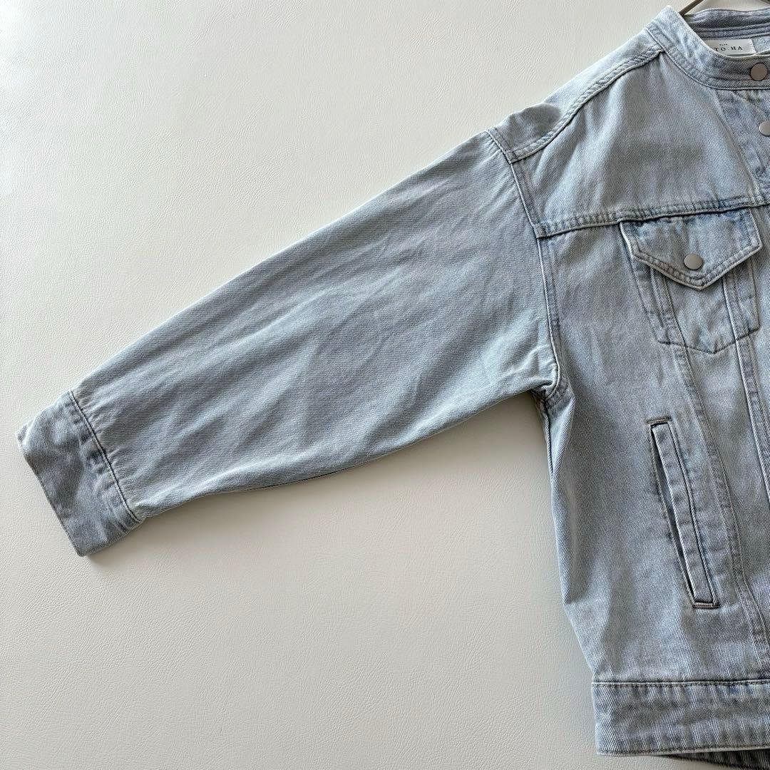 ■PLUS OTO.HA プラスオトハ バックコクーン Gジャン デニム