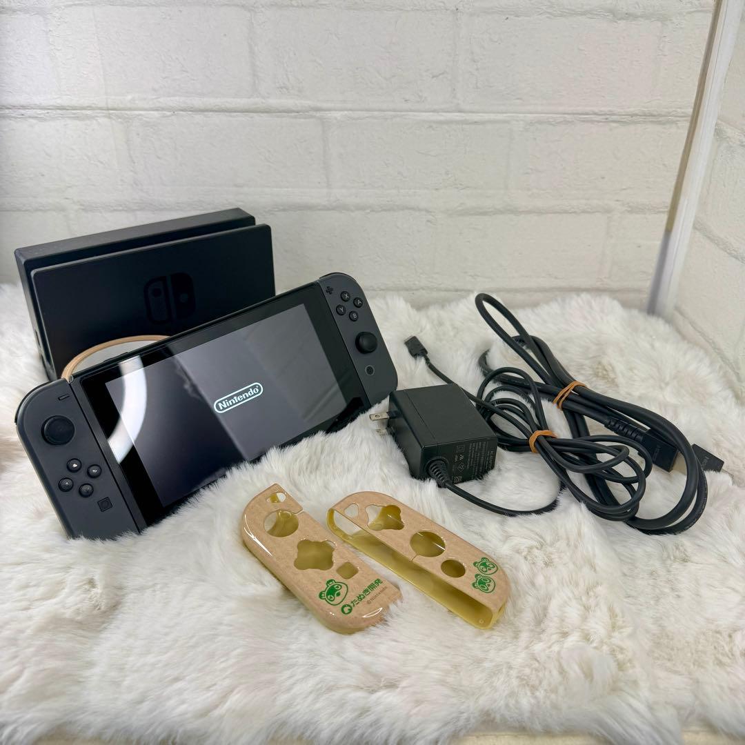 ニンテンドーSwitch初期型 本体 動作確認済みドックACアダプターHDMI付