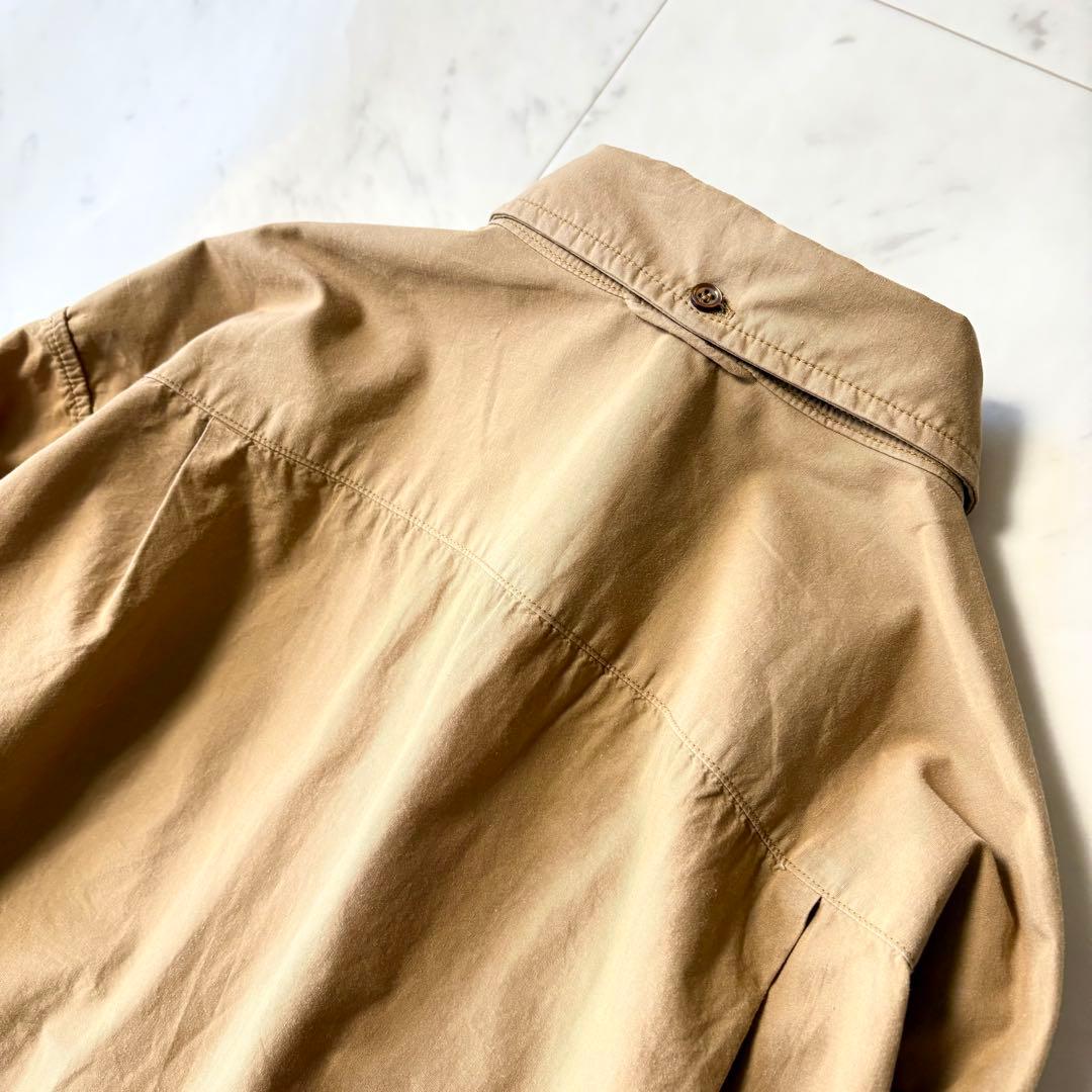 美品 45R 洗える 先染めダンプの908オーシャンシャツ 2 近年 R釦 綿