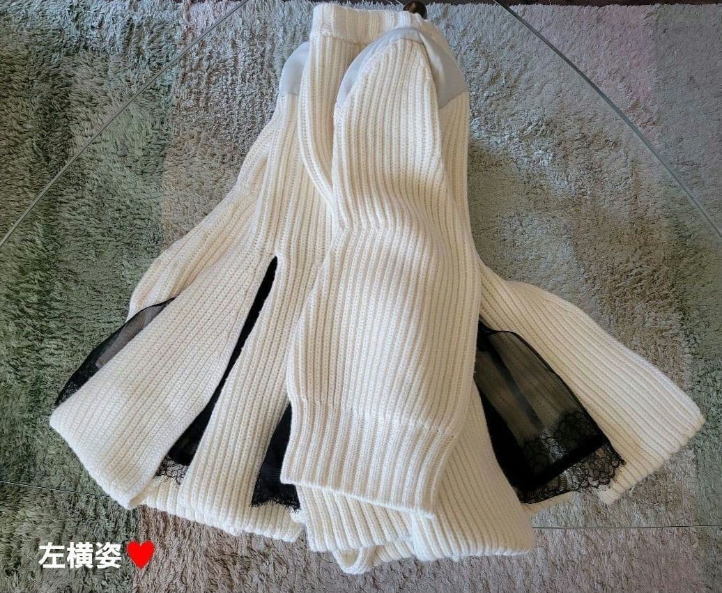 sacai 美品 224,000円 カットアウトドレス ワンピース サイズ1