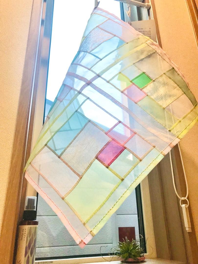 韓国　ポジャギ　タペストリー　②枚　さつき様