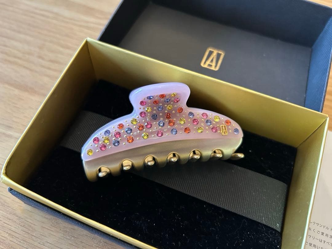 みみんぱさま専用【新品未使用】アレクサンドルドゥパリ　カラフル　スワロフスキー