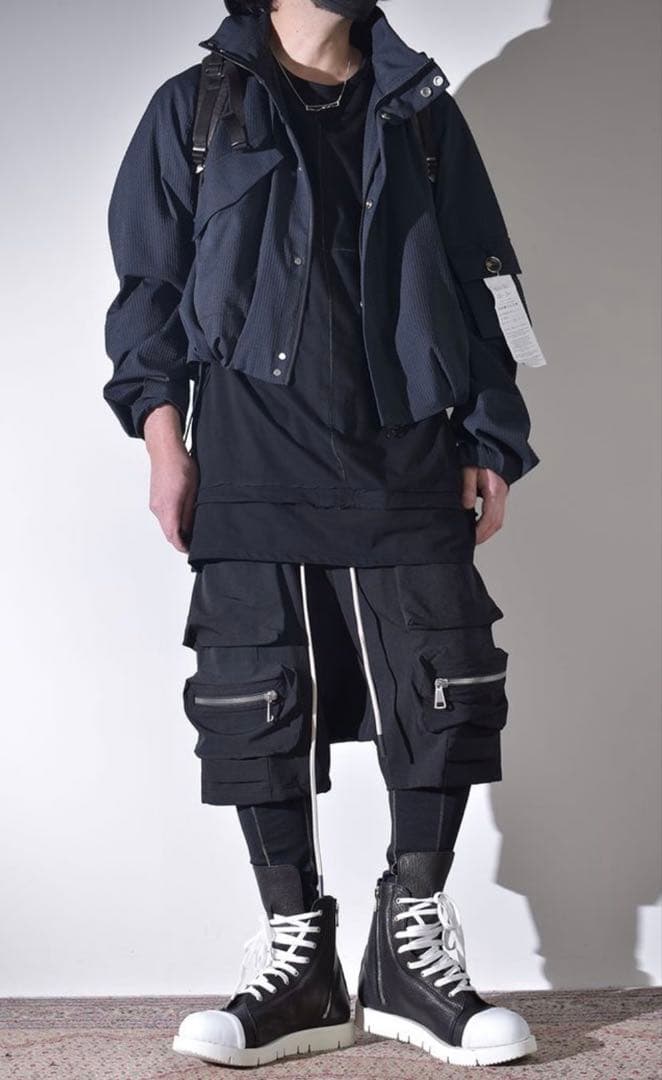 最終値下げ！新作新品A.F ARTEFACTストレッチカーゴサルエルハーフパンツ