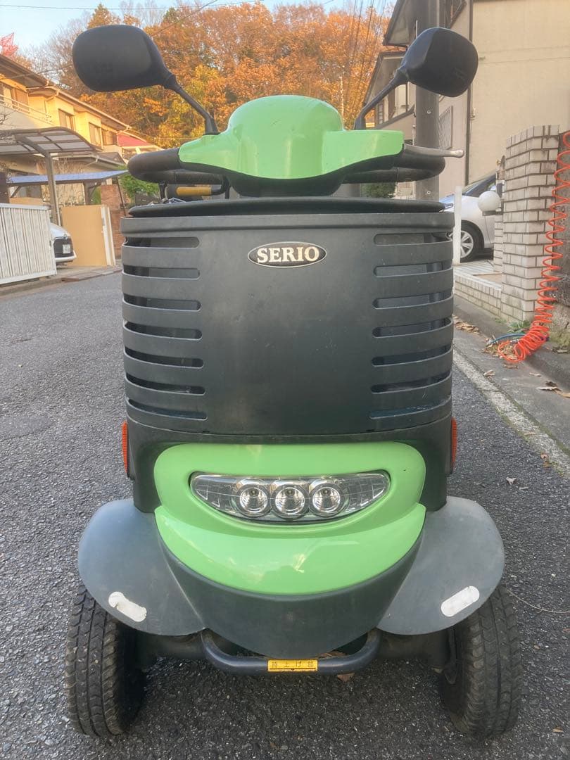 ★セニアカー セリオ 遊歩スマイル★音声案内機能付きで介護や老後の補助に★