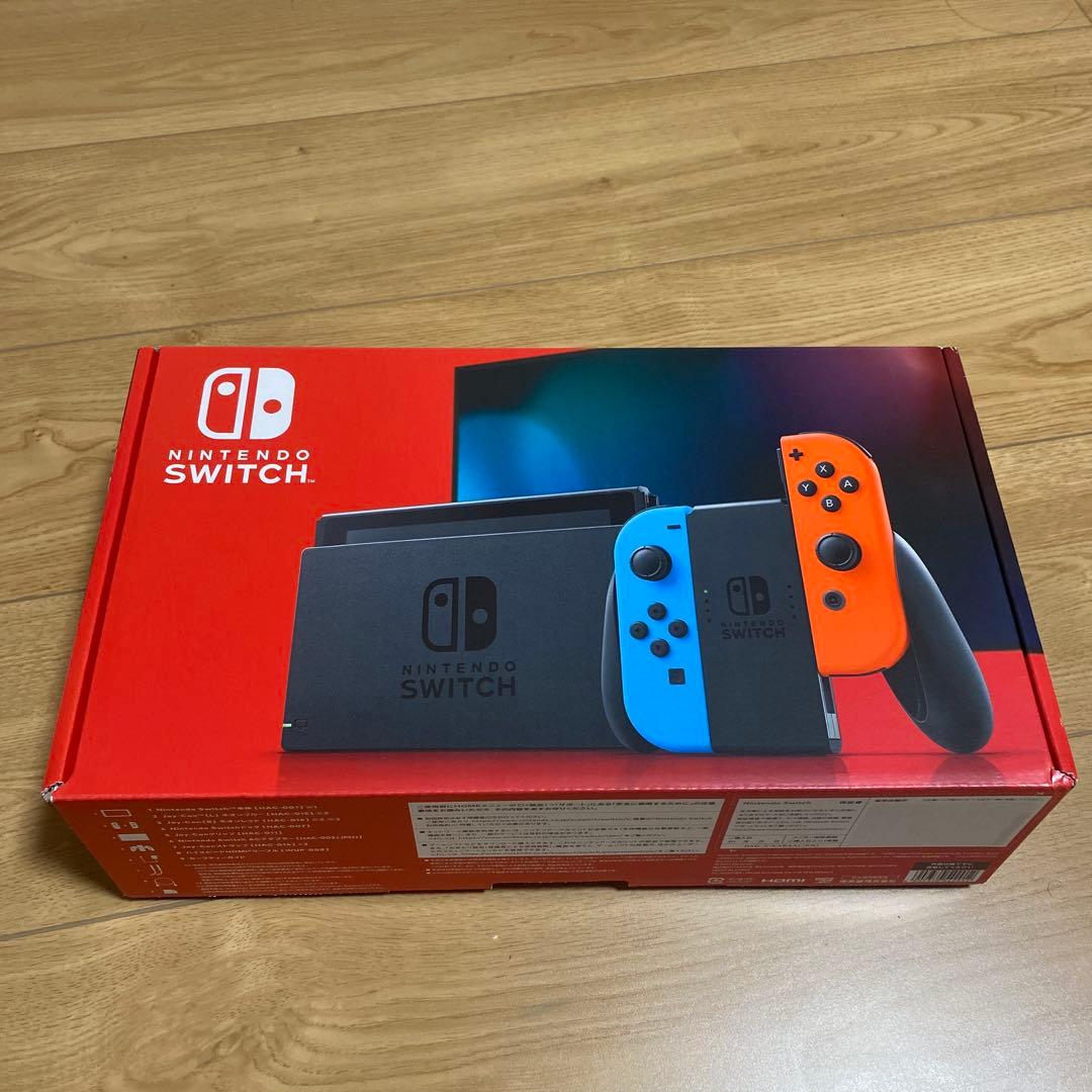 プロコン付き‼️NintendoSwitchネオンブルー/ネオンレッド 付属品完備
