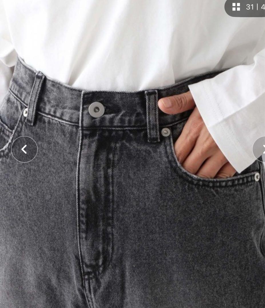 レプシム　新品タグ付グレー オーバーサイズ デニムジャケット　美品デニムパンツ