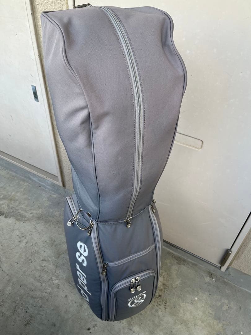 and per se AMA7001 キャディバッグ 9型　フード付属