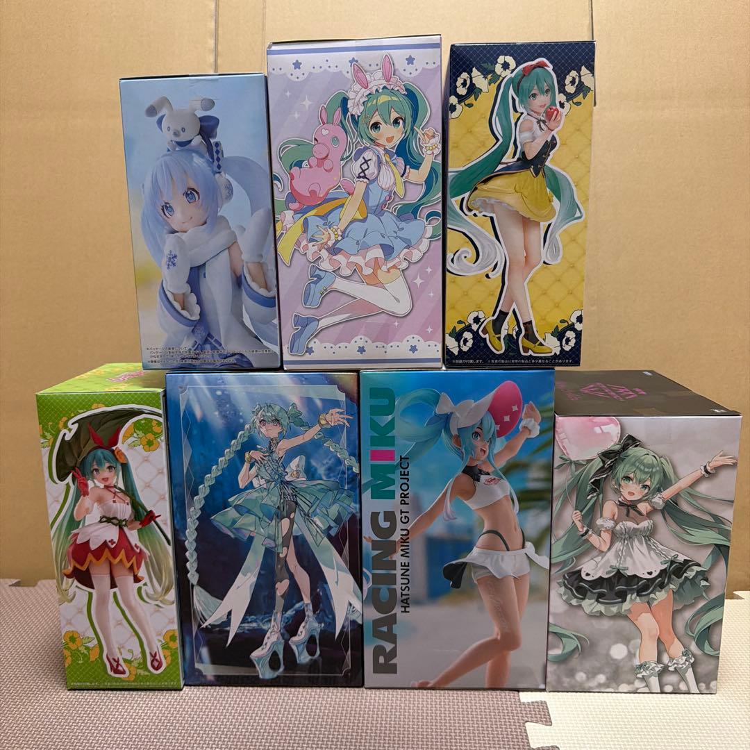 美少女　可愛い　初音ミクシリーズ ☆未開封☆ 7点セット