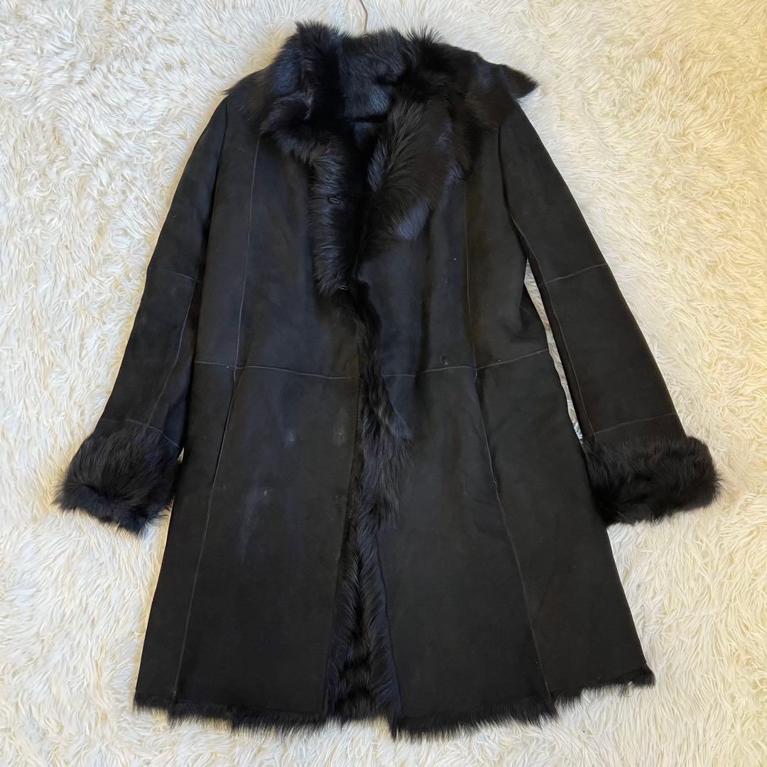 トスカーナムートン　JOSEPH ジョゼフ　ムートンコートS 黒　リアルファー