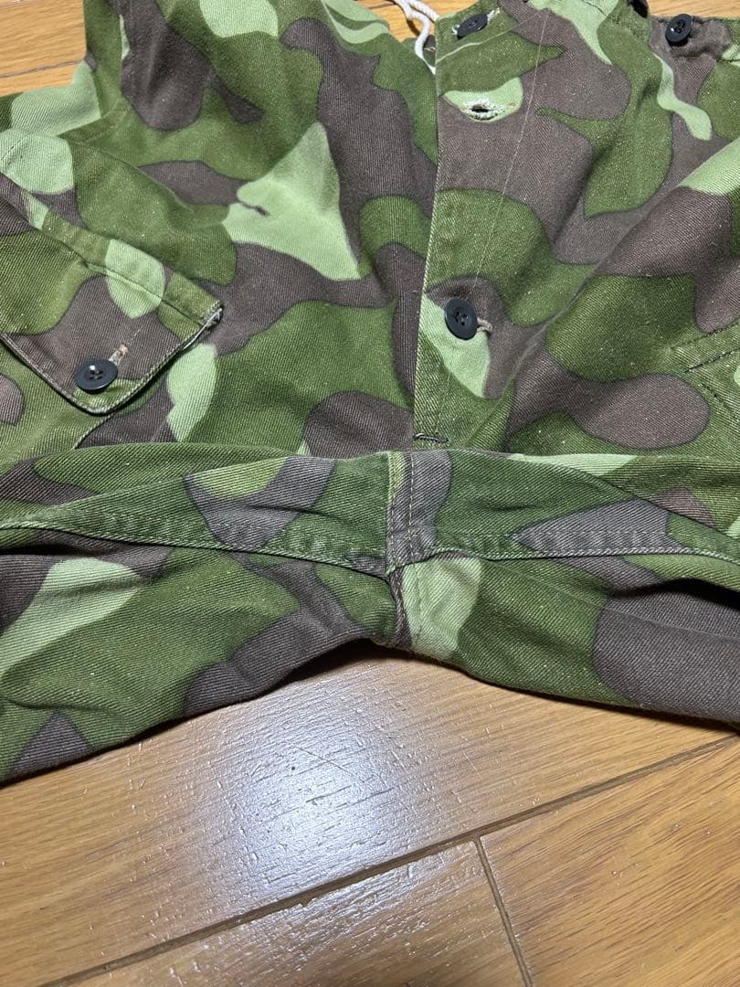 60s 実物フィンランド軍M62リバーシブルオーバーカーゴパンツ