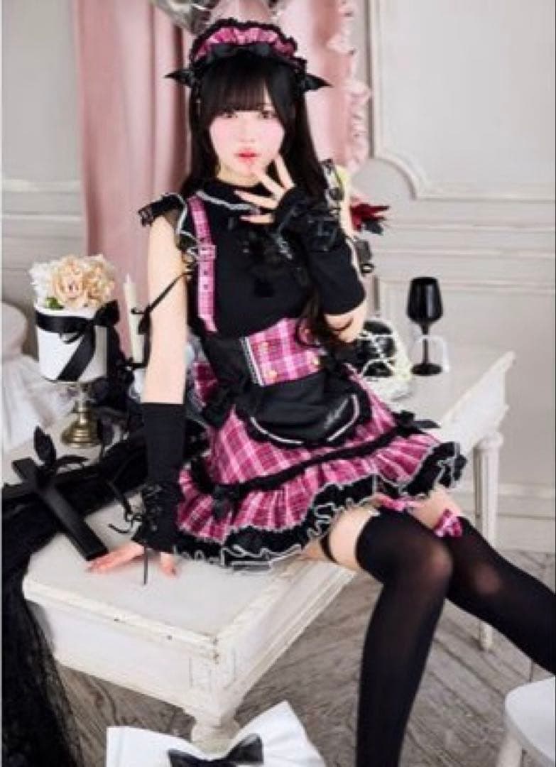 MalyMoon ガーリーロックサキュバスメイド 11点セット