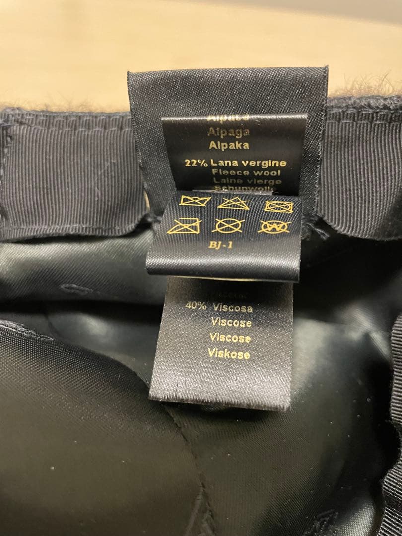 壬生憲剛Borsalinoアルパカベースボールキャップ