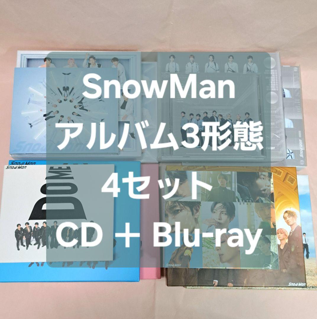 Man アルバム 3形態 4セット CD ＋ ブルーレイ