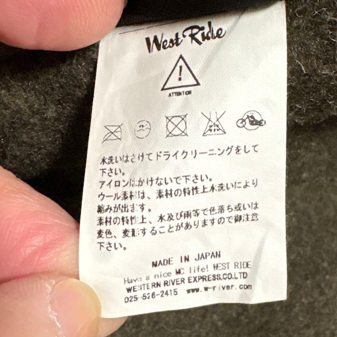 ウエストライド　A2デッキジャケット　カスタムモデル　L 検）リアルマッコイズ