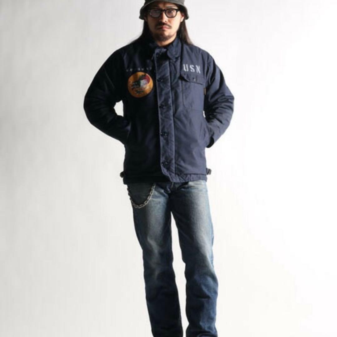 ウエストライド　A2デッキジャケット　カスタムモデル　L 検）リアルマッコイズ