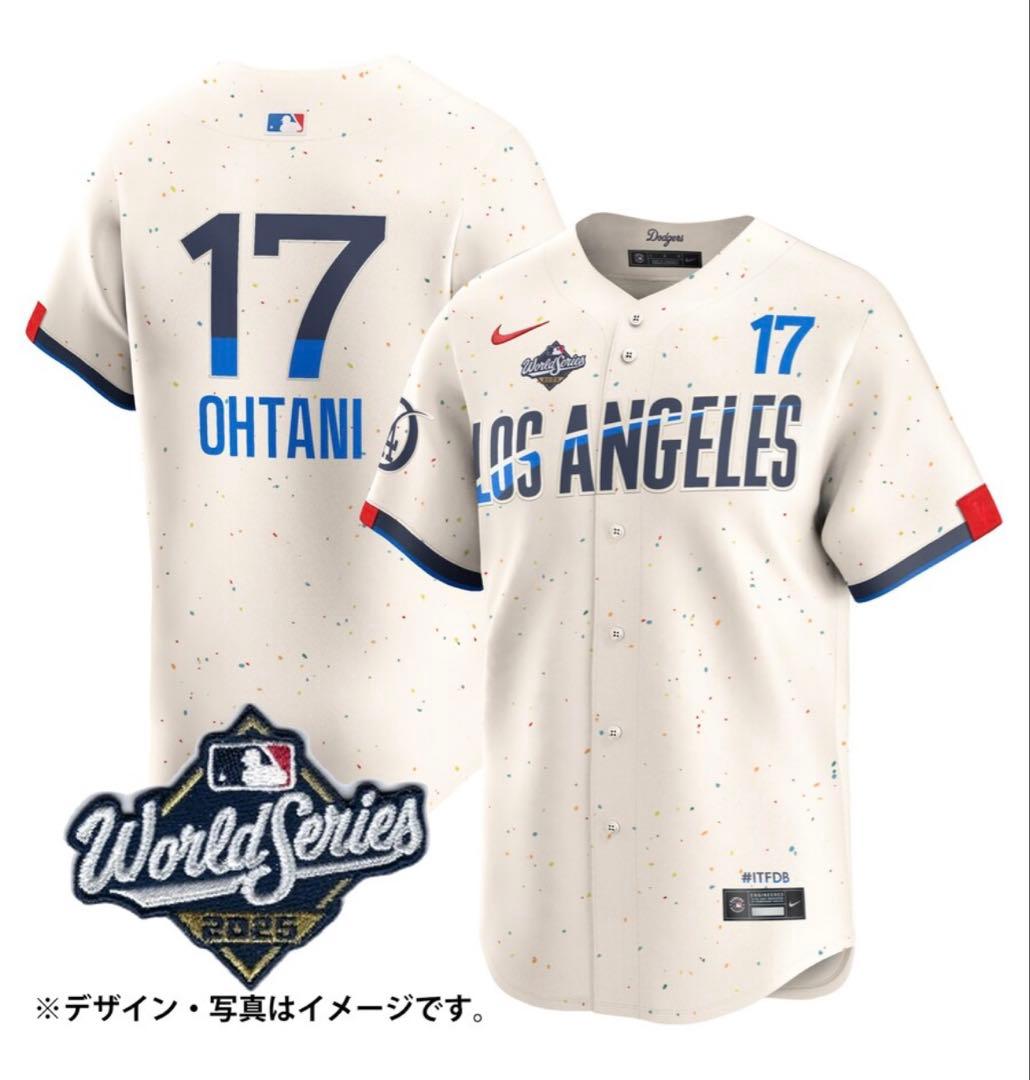 NIKE ドジャース 大谷翔平 ユニフォーム シティコネクト ワールドシリーズＬ