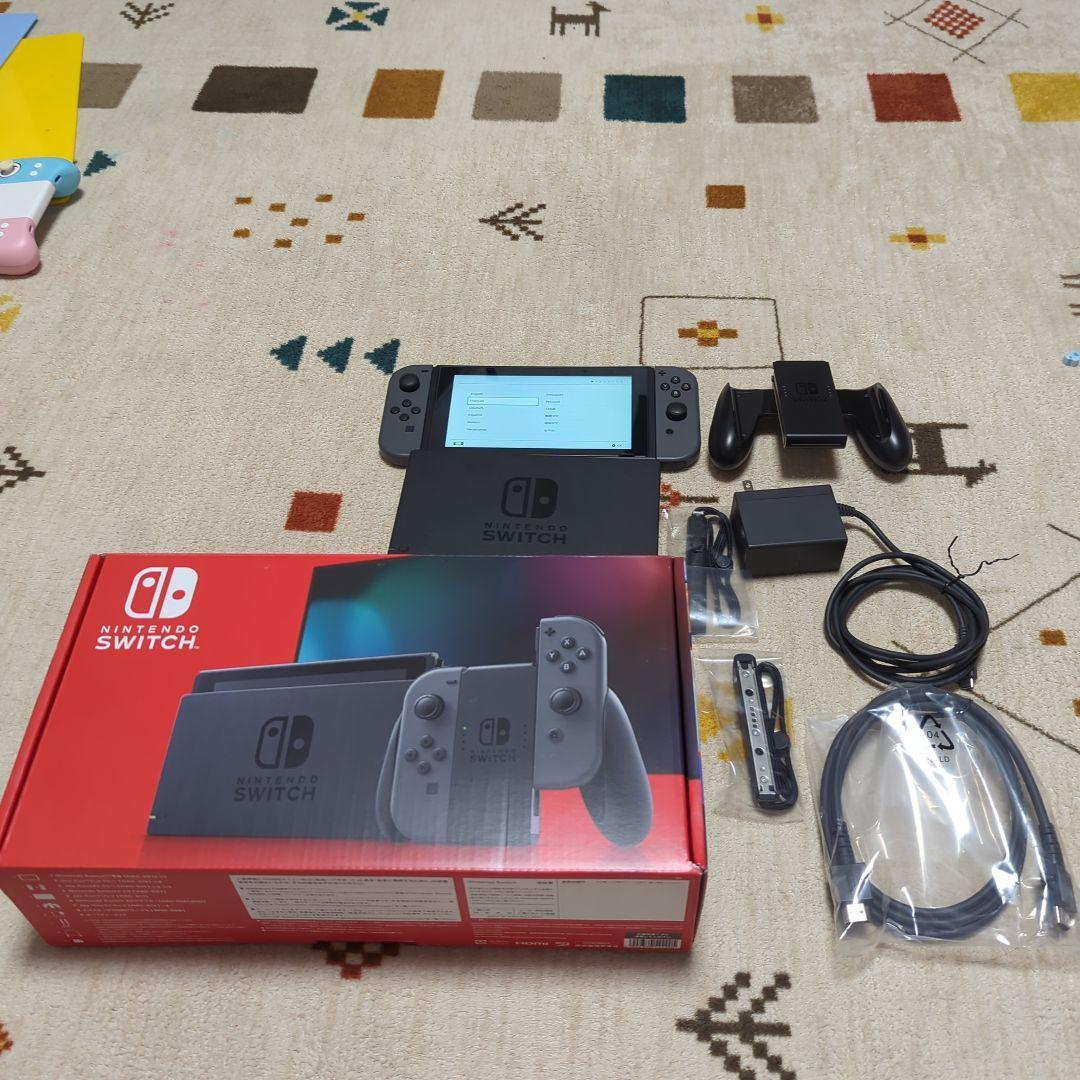【美品】Nintendo Switch 本体 付属品完備