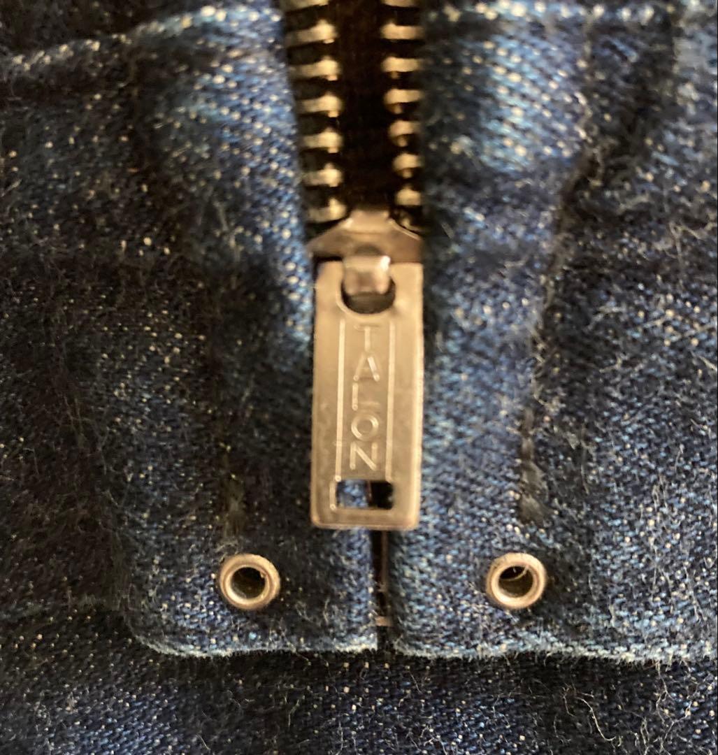 ウエアハウス　TALONジップアップ デニムジャケット2149ブランケット38M