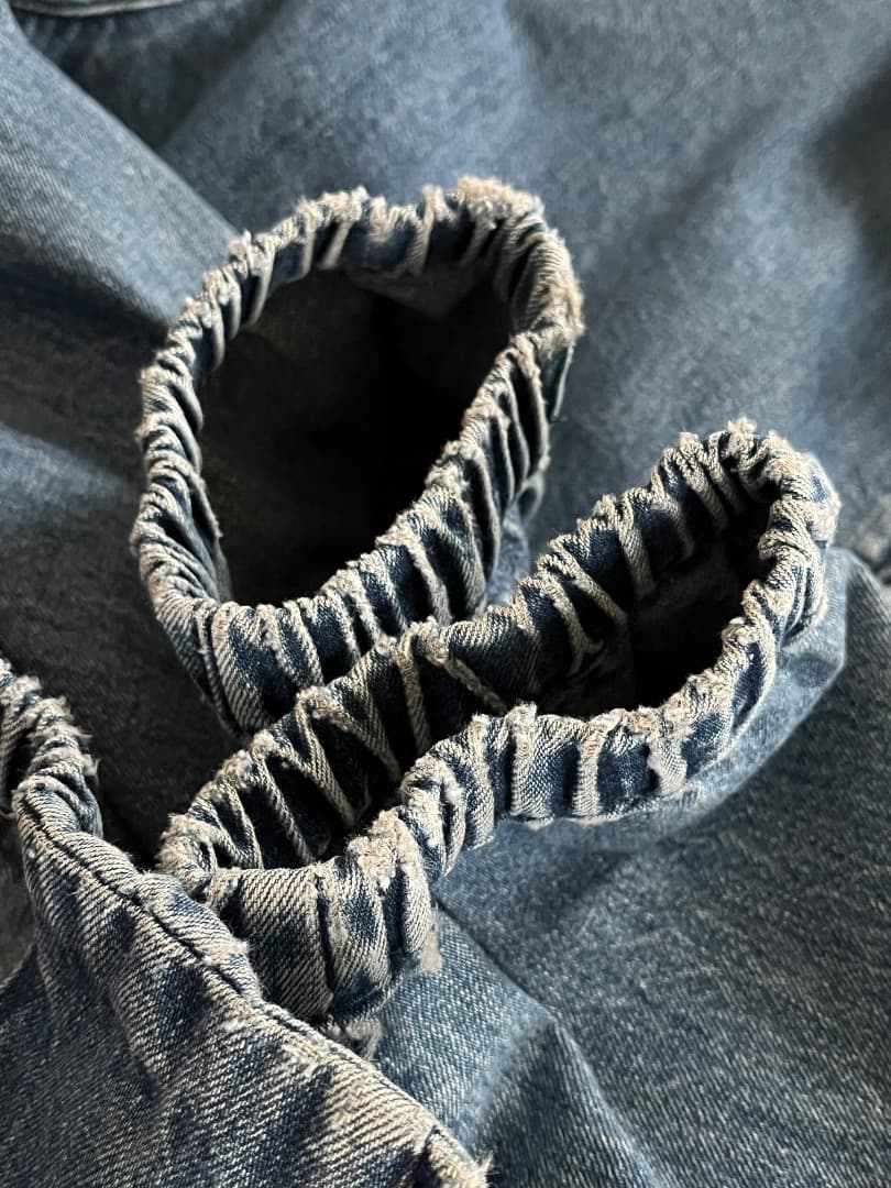 80sRALPH LAUREN デニムスイングトップ ドリズラーポニーなし