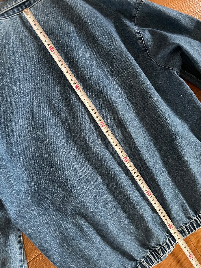 80sRALPH LAUREN デニムスイングトップ ドリズラーポニーなし