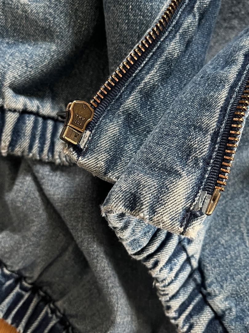 80sRALPH LAUREN デニムスイングトップ ドリズラーポニーなし