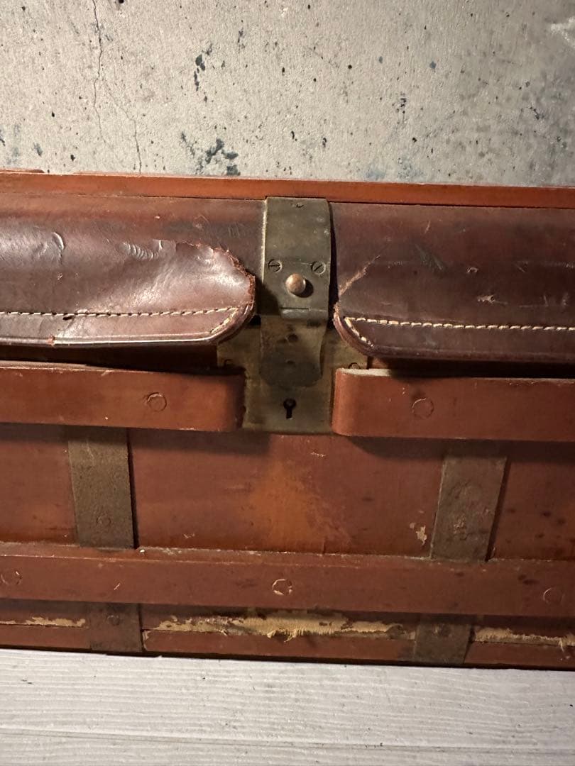 希少　大日本帝国　旧日本軍　軍隊　行李　ケース　当時物　獣督行李