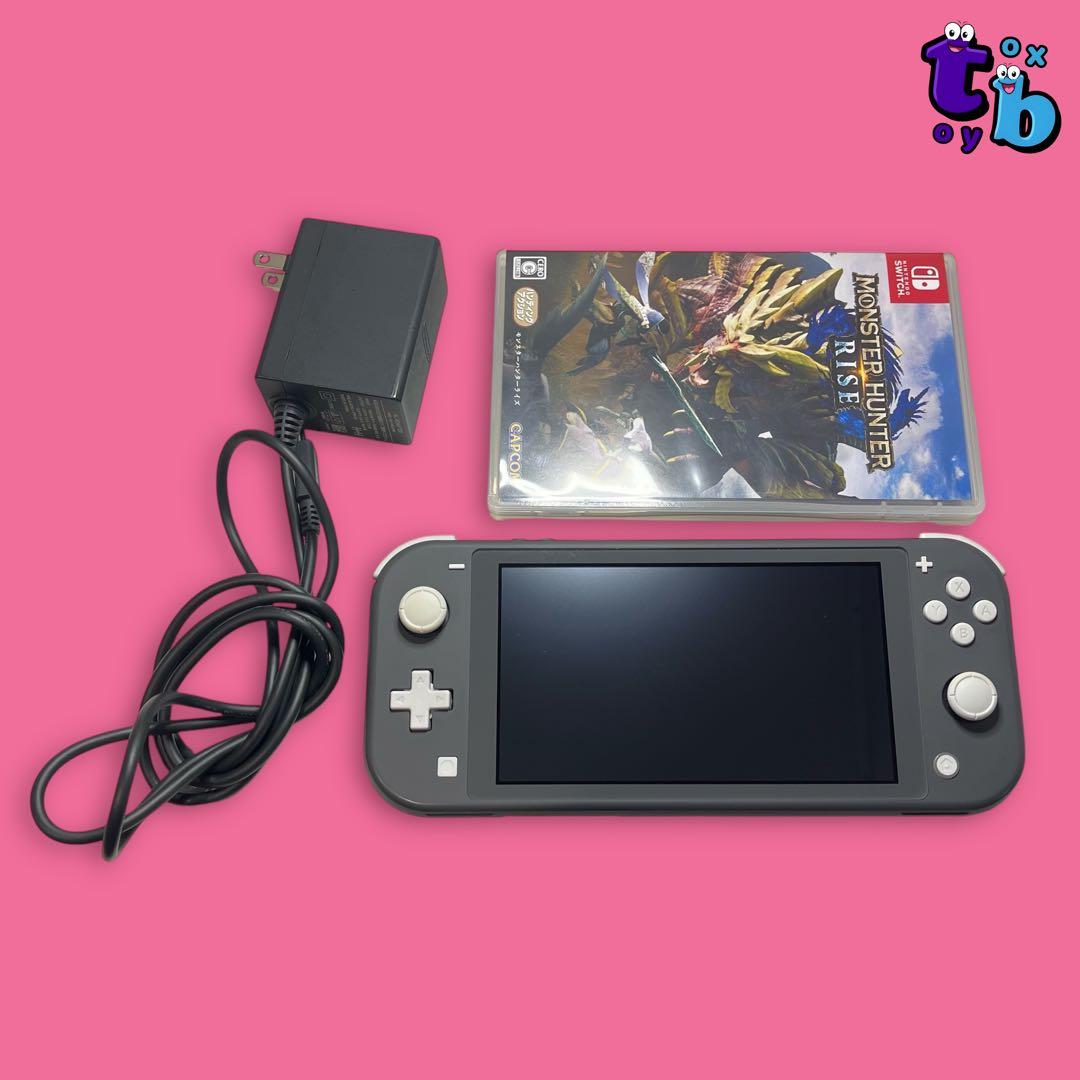 Nintendo Switch Lite グレー & モンスターハンターライズ