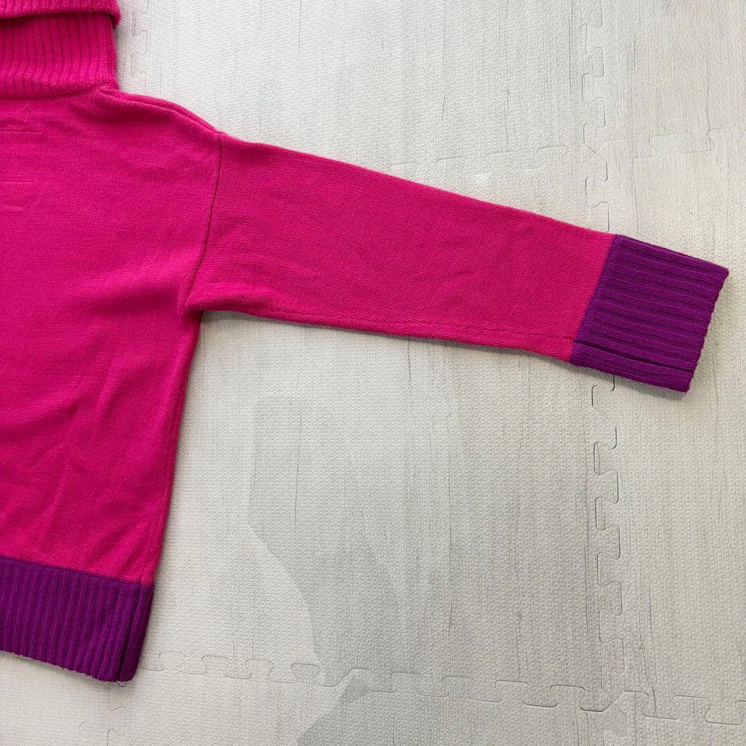 glamb ジョジョ ドッピオ タートルネック セーター ピンク