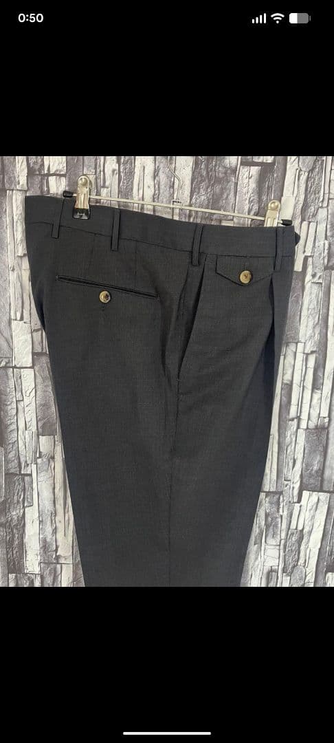 PTTORINOピーティートリノGENTLEMANグレーテクノウォッシャブル48