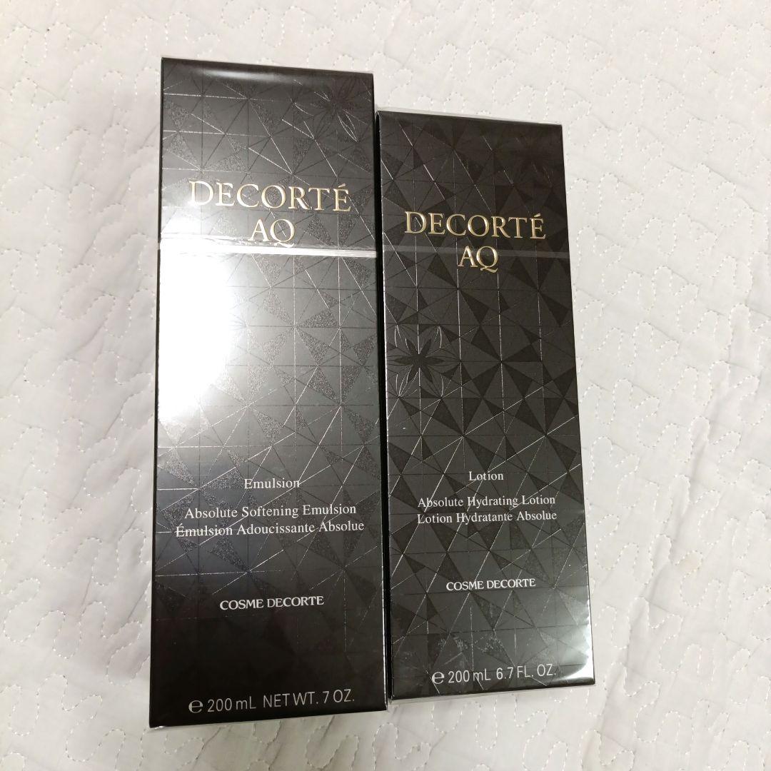 新品未使用　コスメデコルテ　AQ　化粧水乳液セット