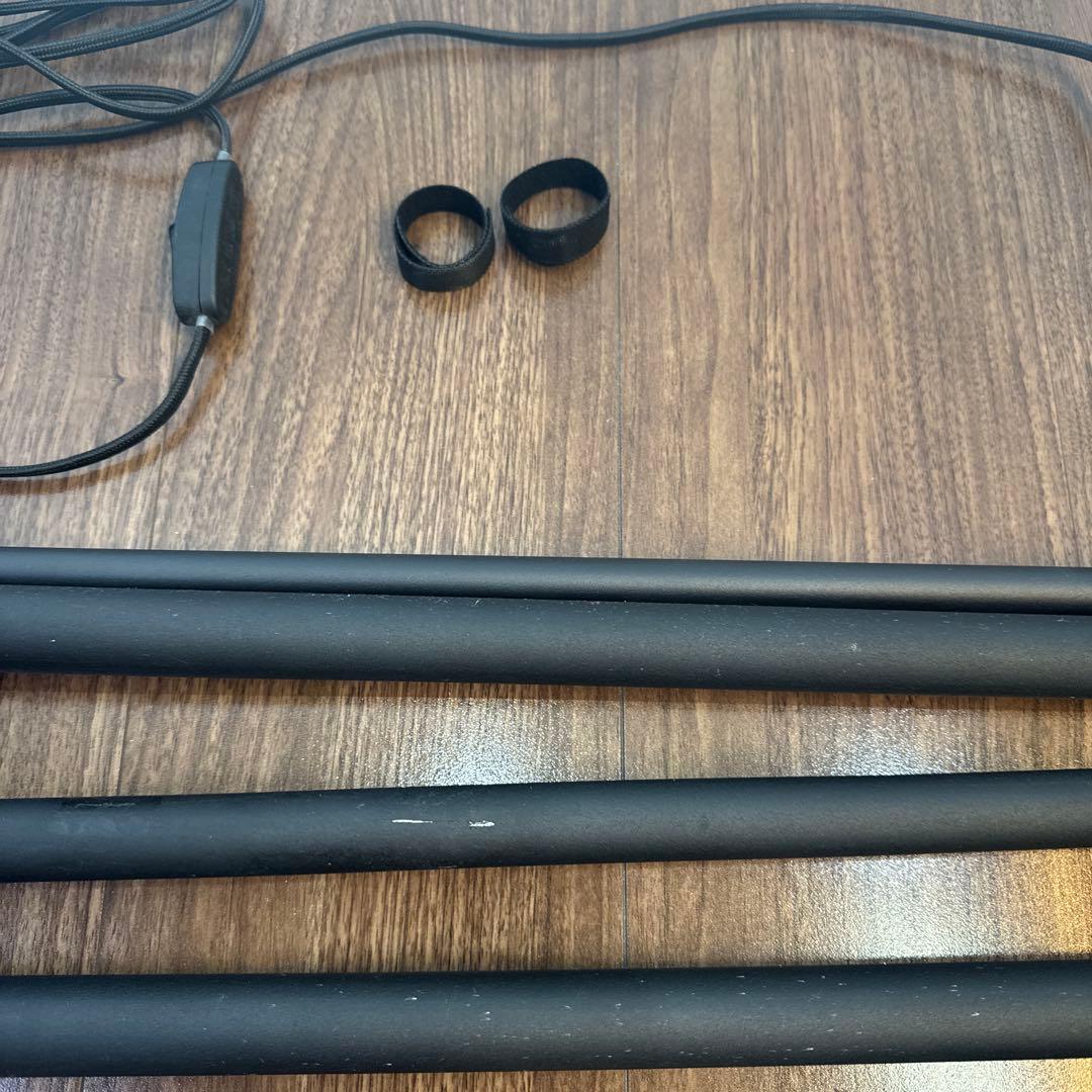 【美品】DRAW A LINE★ドローアライン★ブラック★ツリー＆ランプセット