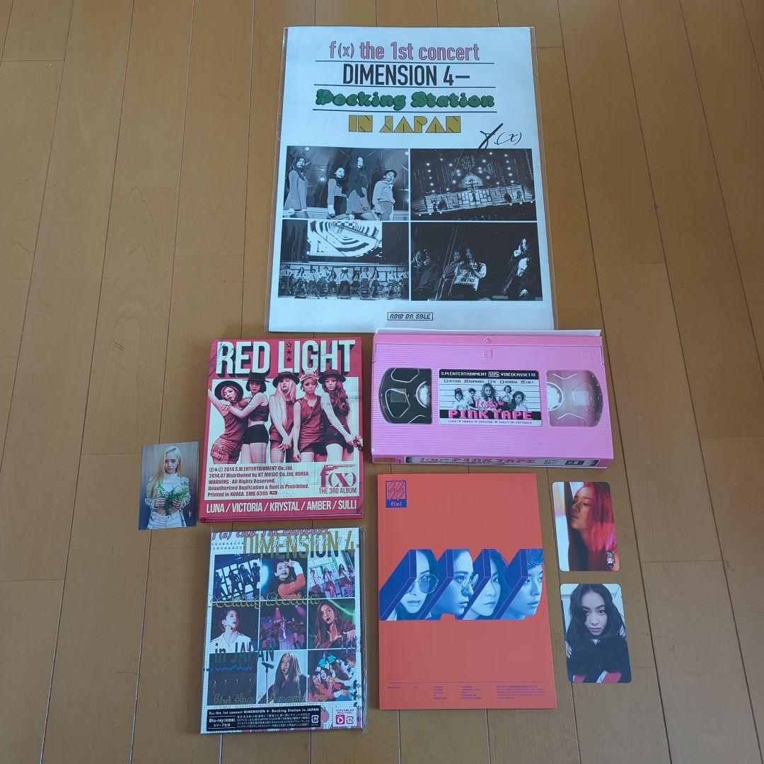 f(x) CD3点 コンサートDVD DIMENSION 4　トレカ付き