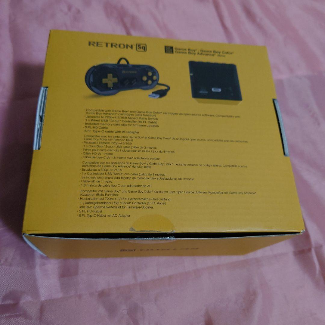 ゲームボーイ互換機　Hyperkin RetroN Sq