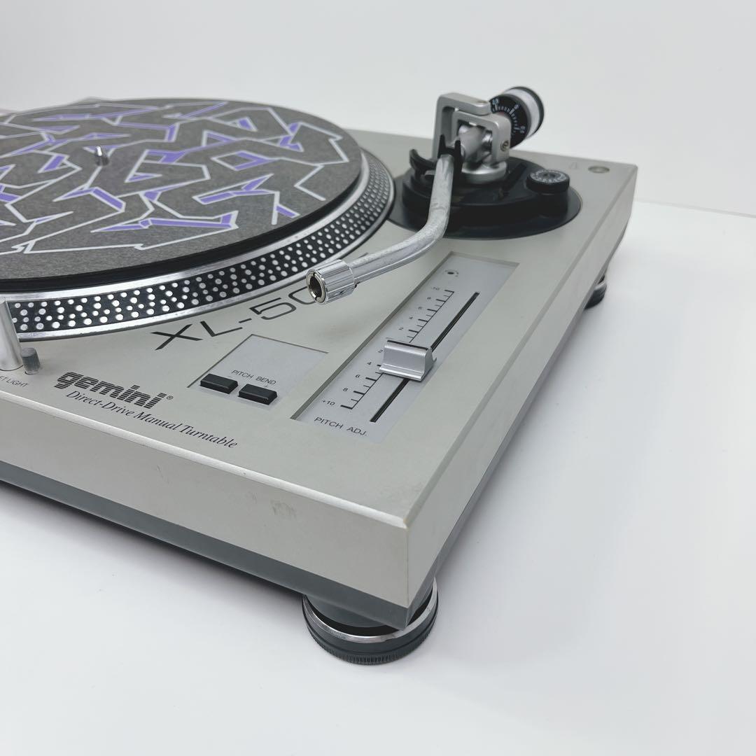 gemini ターンテーブル 2台セット XL-500Ⅱ ダイレクトドライブ