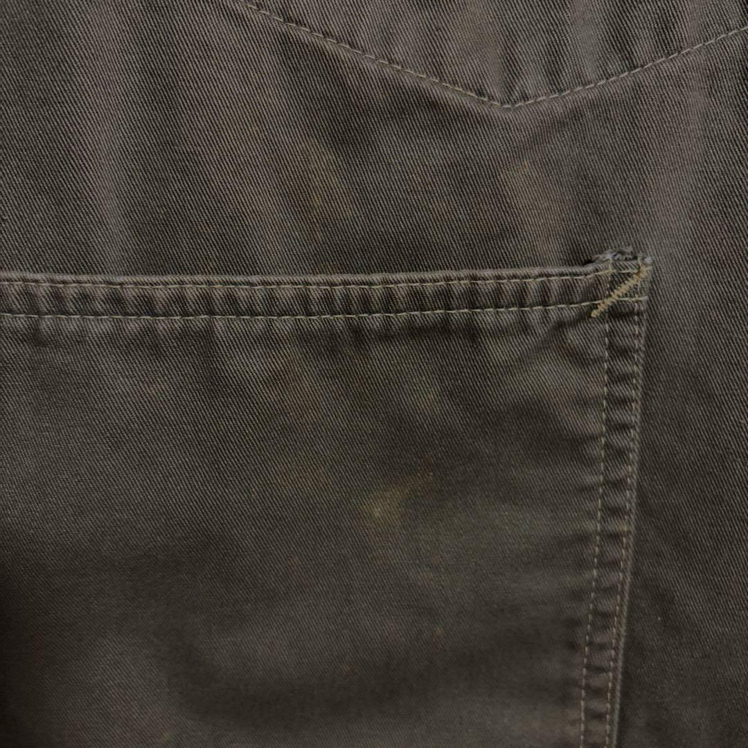 極上USA製POST OVERALLSダック地エンジニアカバーオールジャケット